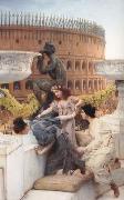 Alma-Tadema, Sir Lawrence The Coliseum (mk23) painting